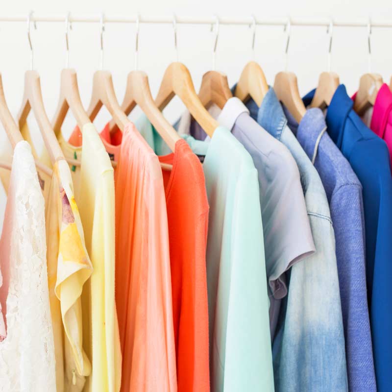 orderly closet